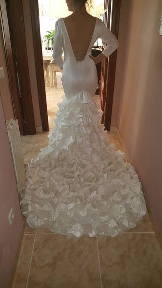 vestido de novia de segunda mano en lloret de mar en wallapop