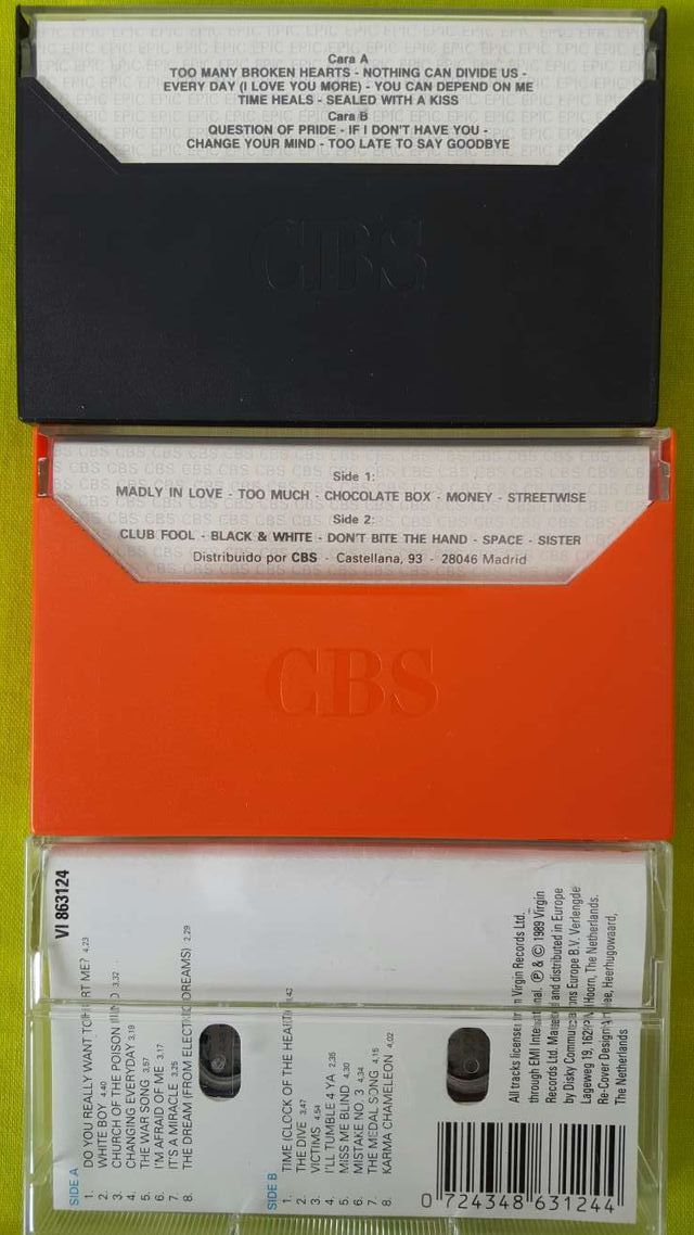 Bros, Rick Astley, Nick Kamen, Jason Donovan..