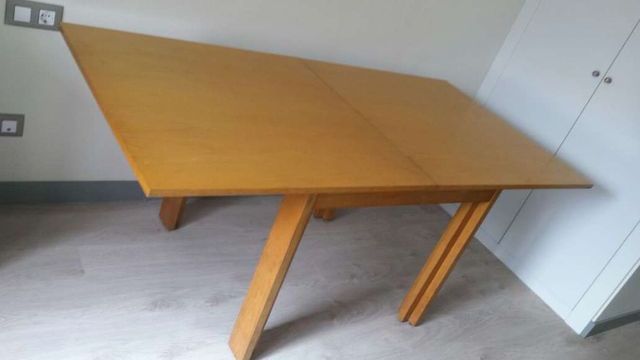 Mesa comedor 90x90 y larga 90x180