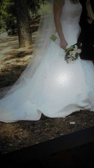 vestido de novia talla 36 de segunda mano en la provincia de