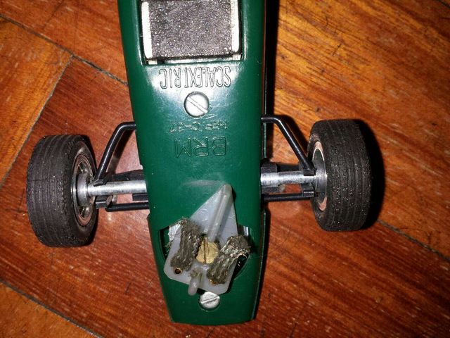 Coche scalextric brm c 37 color verde