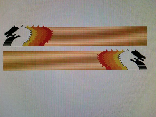 Pegatinas Pegaso Puertas