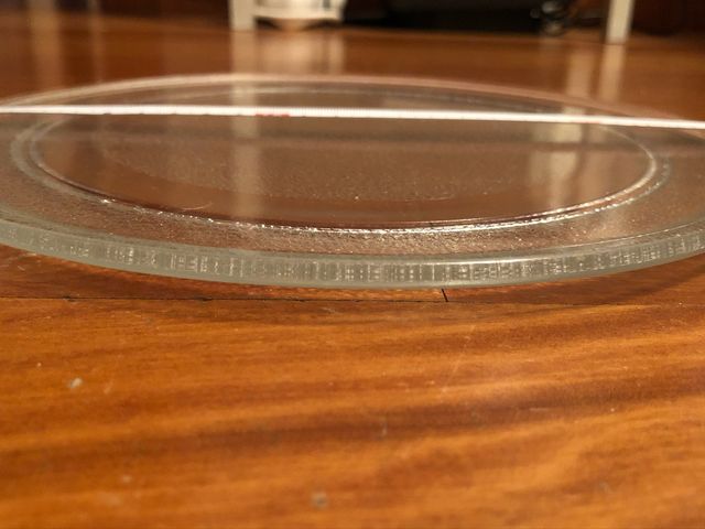 Plato De Cristal De Microondas