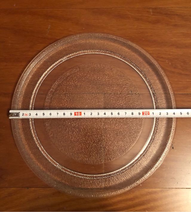 Plato De Cristal De Microondas