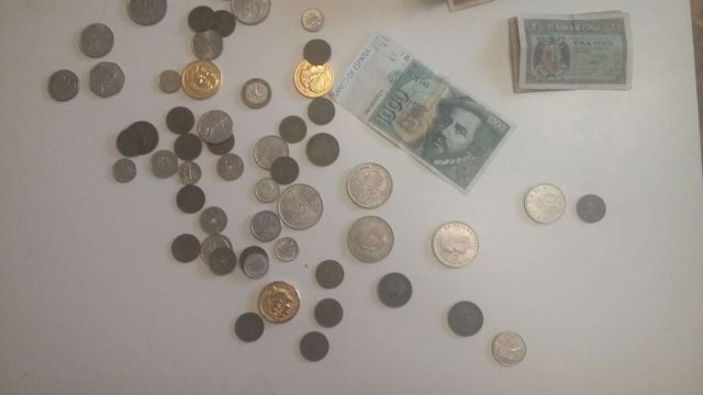 Billetes y Monedas españolas antiguas