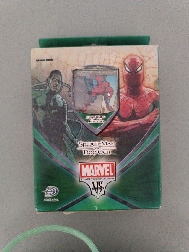 Juego cartas Marvel