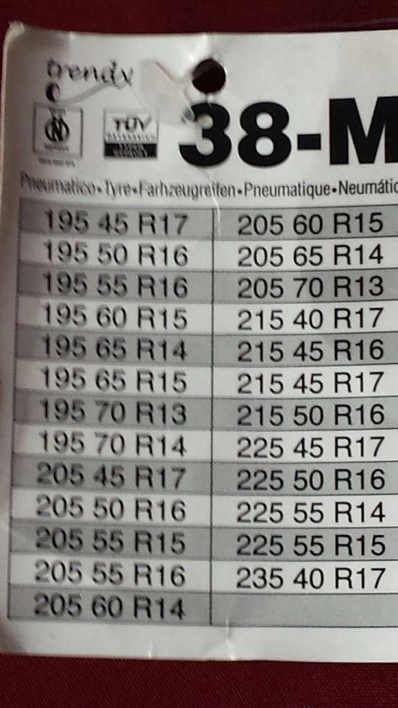 Cadenas de tela sin estrenar