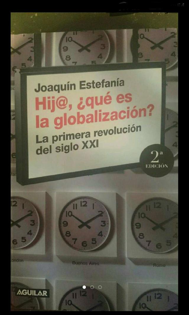 Hij@, qué es la globalización?  Joaquín Estefanía