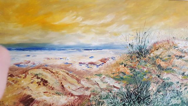 Cuadro Segrelles, paisaje