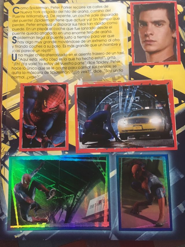 Cromos + album completo The Amazing Spideman