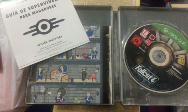 Fallout IV + steelbook pipboy edition-xbox one