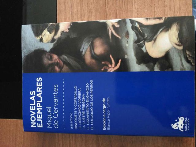 Libro Novelas ejemplares