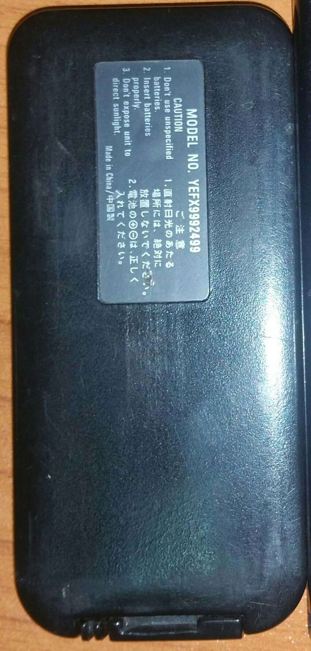 Mando a distancia Panasonic YEFX9992499