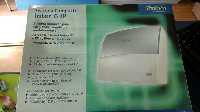 CENTRALITA TELEFONICA INTER 6 IP