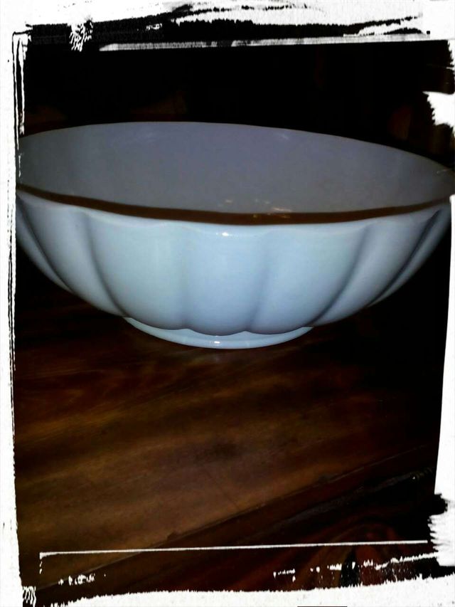 Frutero redondo china opaque