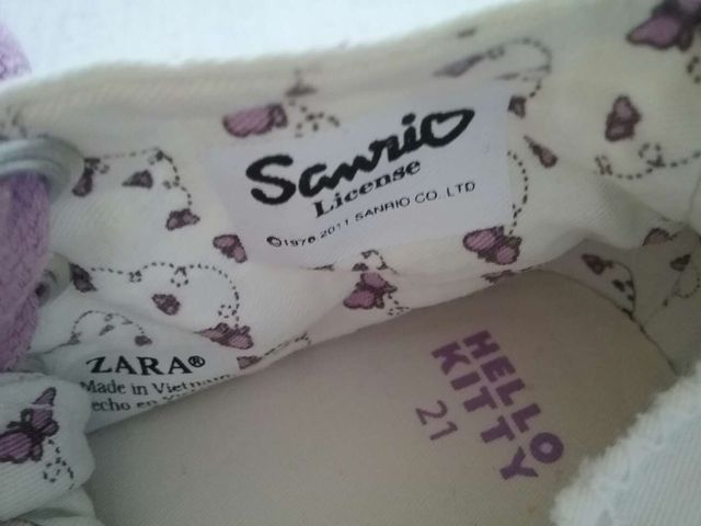 Botas de tela Zara talla 21