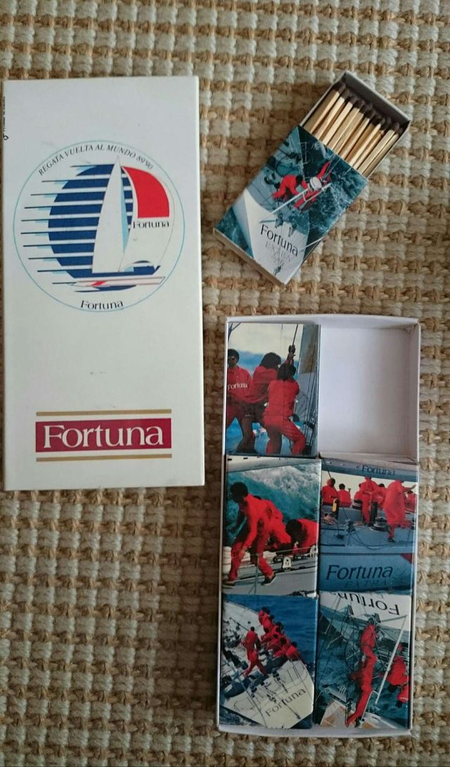 Colección 6 cajas cerillas Fortuna