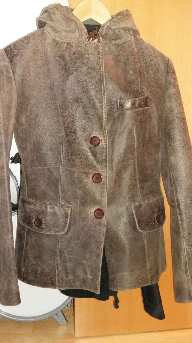 Chaqueta de piel mujer