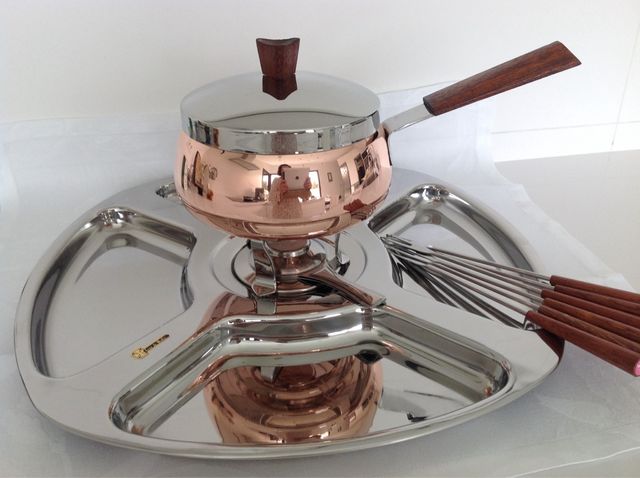 Fondue De Queso Y Carne