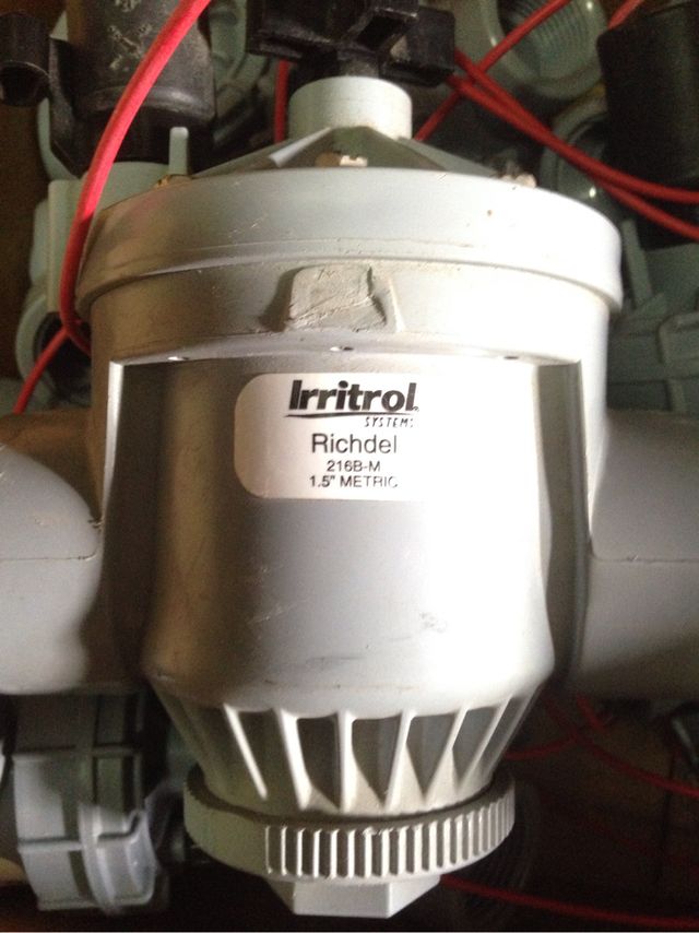 Electrovalvuals de riego