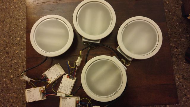 5 unità Downlight 52w 22,5 cm