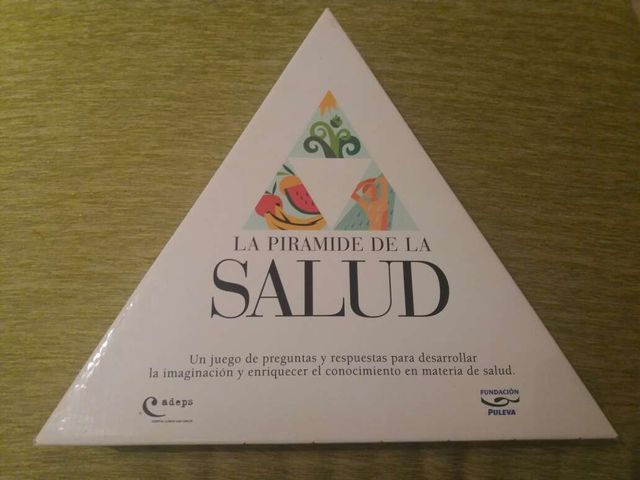 Juego de mesa la pirámide de la salud
