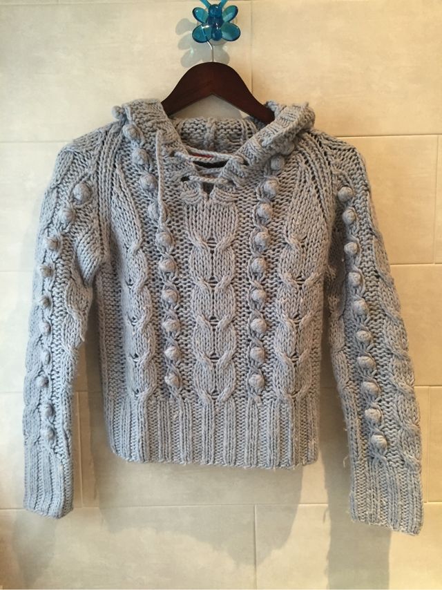 Jeresey Azul Clarito capucha