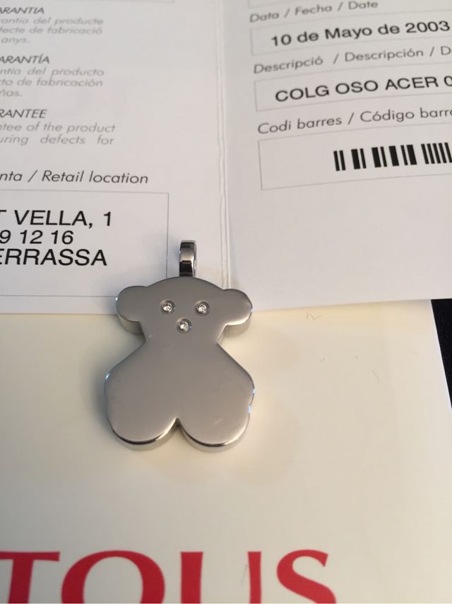 Tous  Oso con Brillantes