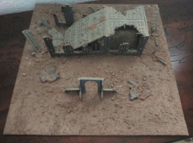 Edificio en ruinas Warhammer 40k