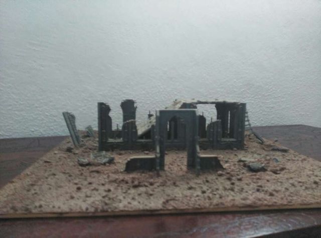 Edificio en ruinas Warhammer 40k