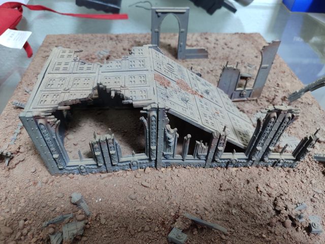Edificio en ruinas Warhammer 40k