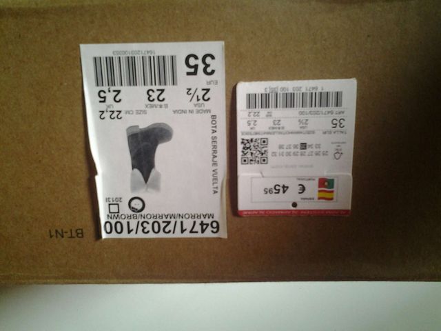 Botas de couro marrom