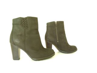 botas timberland mujer tacon negras