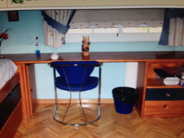 Dormitorio madera maciza juvenil