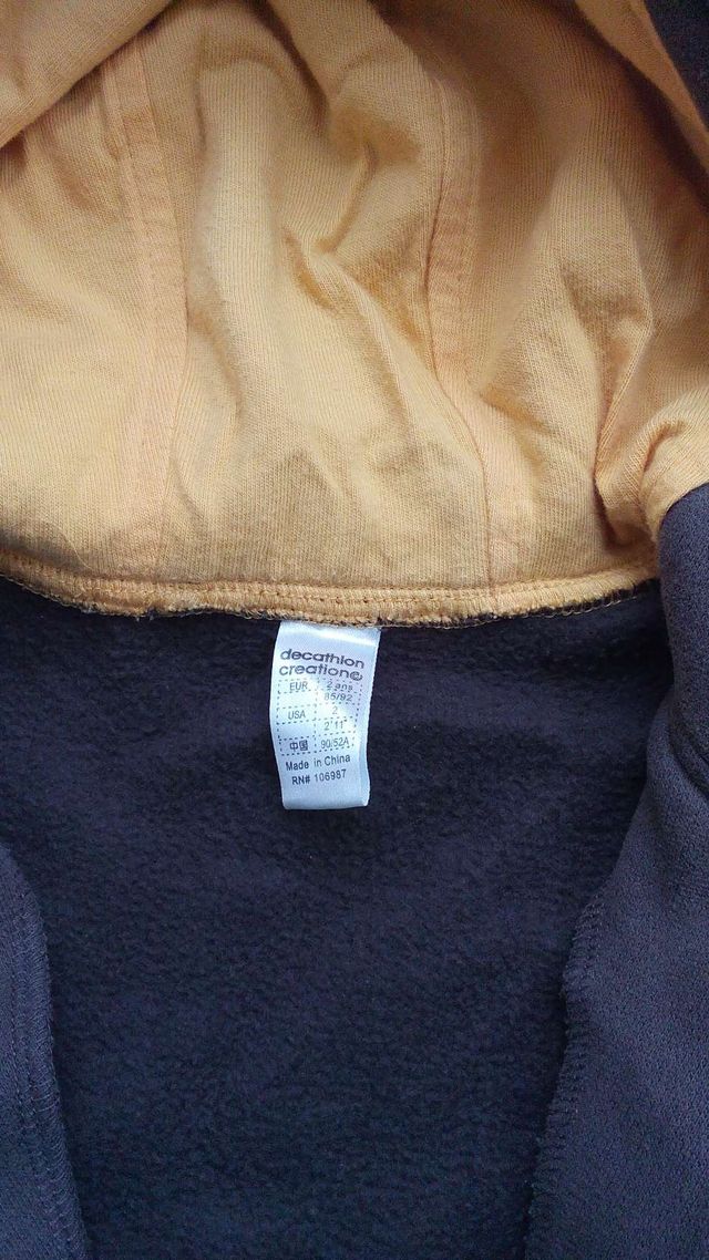 Chaqueta Decathlon niño 2 años