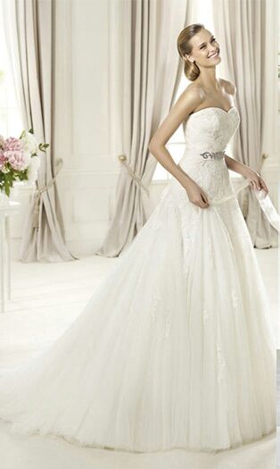 vestido de novia pronovias de segunda mano en jaén en wallapop