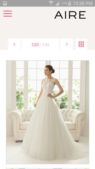 vestido de novia talla 36 de segunda mano en torremolinos en wallapop