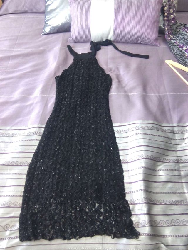 Vestido negro de fiesta