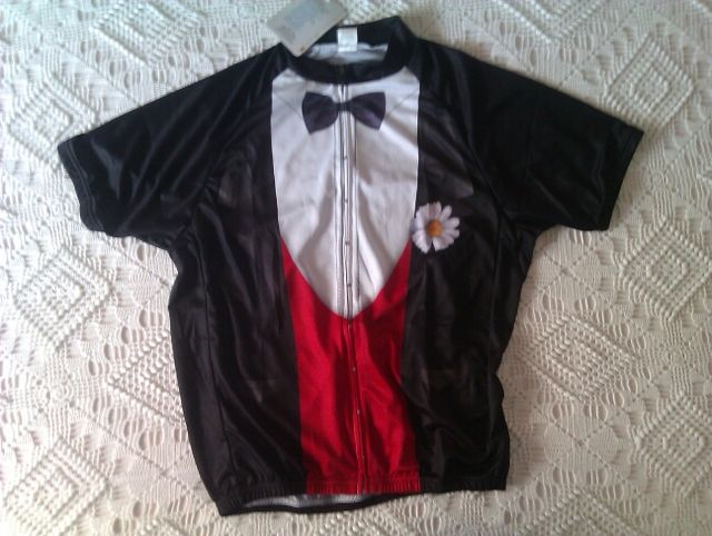 Maillot ciclismo traje de gala pajarita nuevo