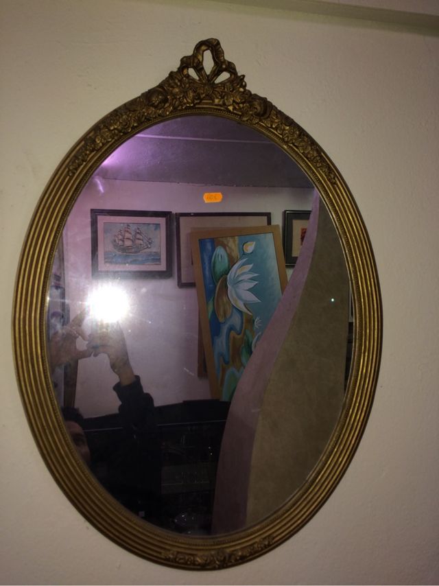 Espejo Dorado Vintage