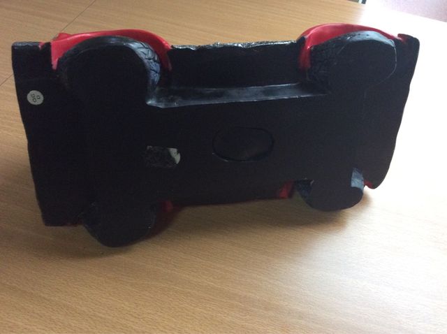 Hucha Decorativa Coche De Bomberos