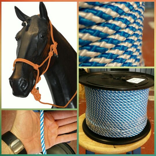 Cuerda driza cordón cabezadas 8mm x 100mts soga po