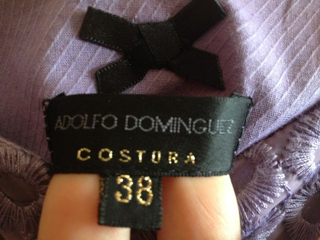 BODA - Vestido Adolfo Domínguez