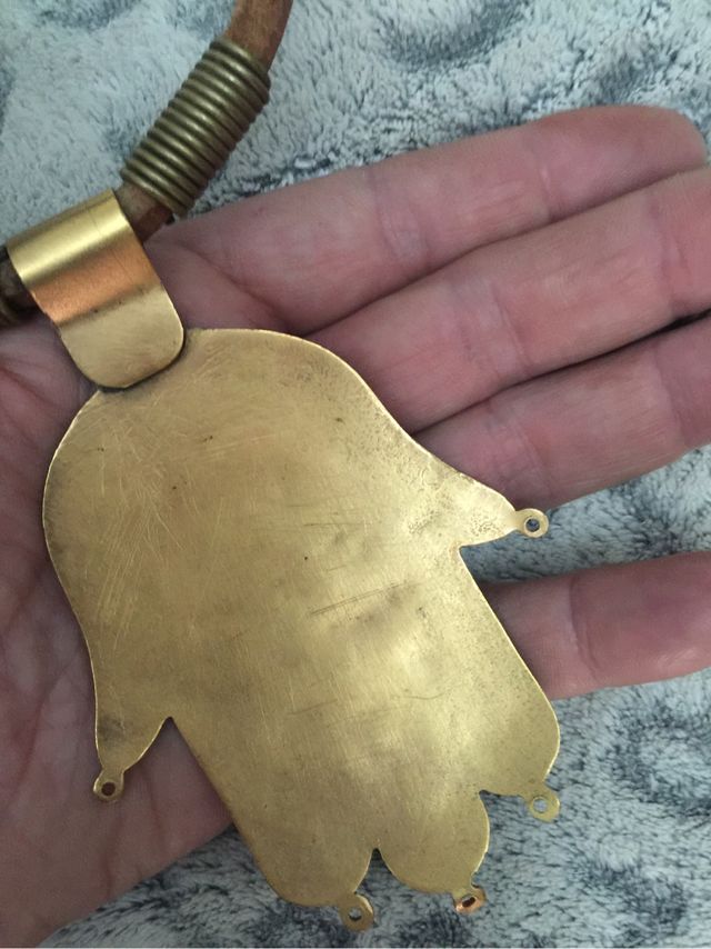 Collar egipcio bronce