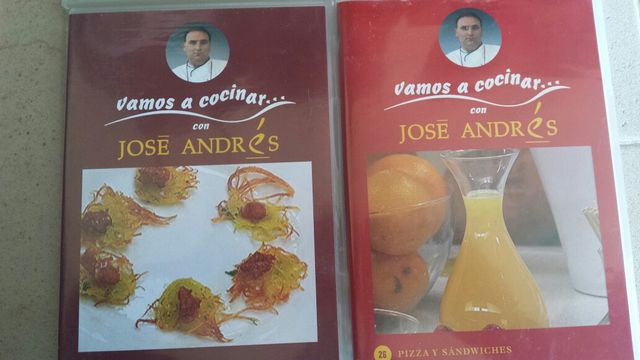 Cocinar con Jose Andres 26 DVDS