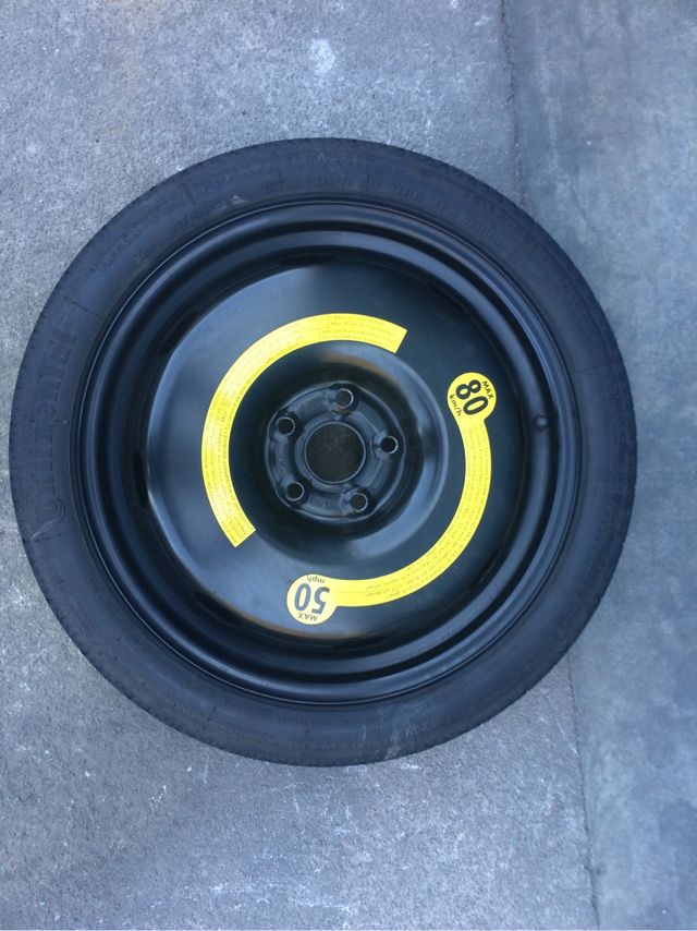 servidor de espacio de la rueda de repuesto 125//70R18 1K0601027B Skoda VW Audi