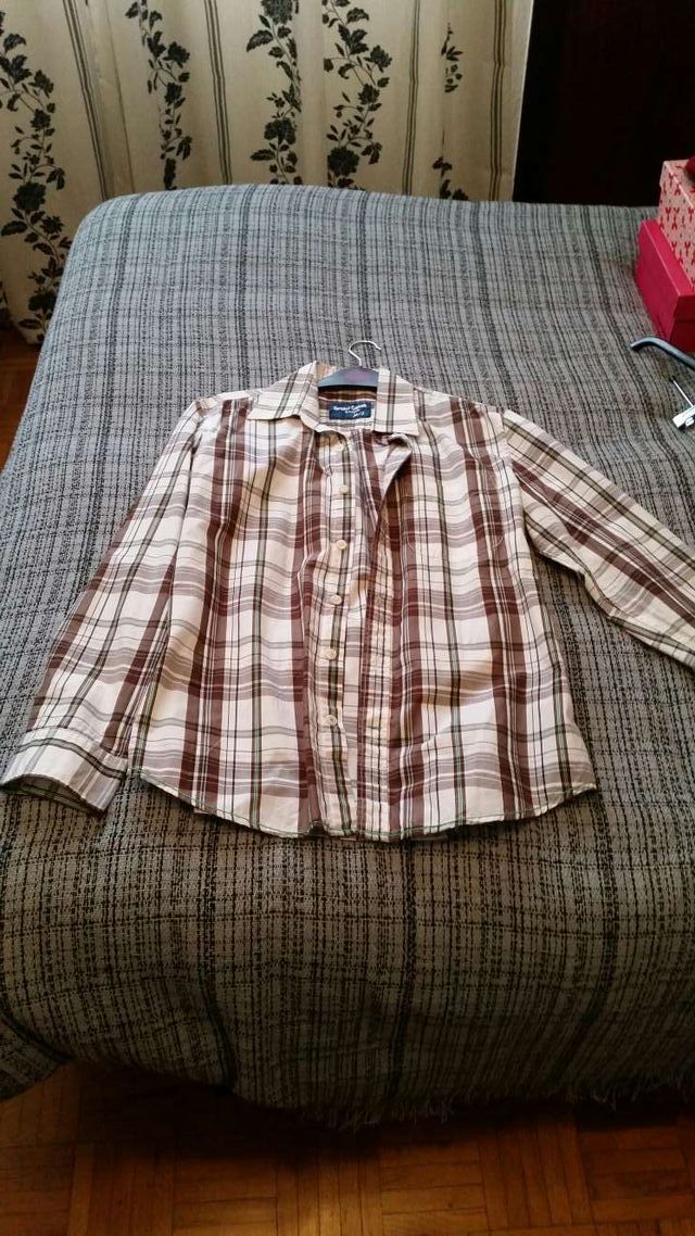 Camisa hombre cuadros Green Coast