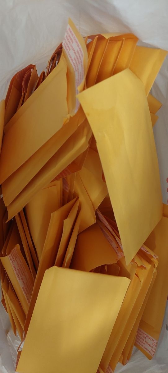 85 sobres con cierre adhesivo papel kraft