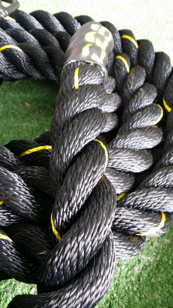 Cuerda trepa escalar 35mm bombero crossfit soga maroma subir