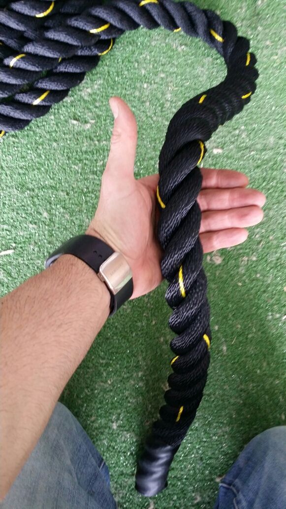 Cuerda trepa escalar 35mm bombero crossfit soga maroma subir